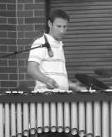 Michael Pollock at a Xylophone