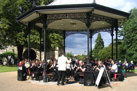 Nottingham Concert Band at Newark Bandstand